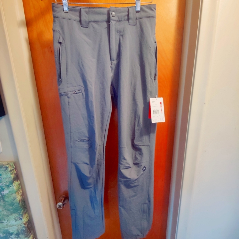 Marmot mens scree hiking pants nwt